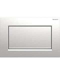 Geberit Sigma30 Betätigungsplatte 115893KX1 Cr gebürstet / hochglanz-verchromt