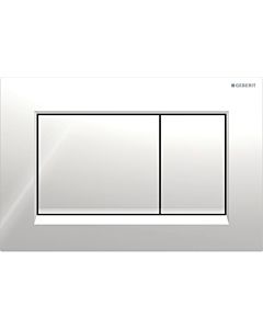 Geberit Sigma30 Betätigungsplatte 115883KH1 hochglanz-verchromt / seidenglanz-verchromt