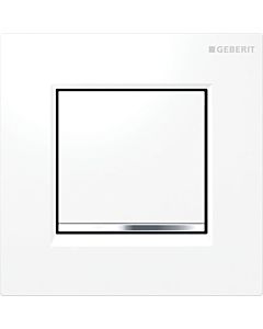 Geberit Urinalsteuerung Typ 30 116017KJ1 pneumatisch, Kunststoff weiß/chrom/weiß