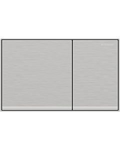 Geberit Sigma 60 Square Betätigungsplatte 115640GH1 chrom gebürstet, Betätigung flächenbündig