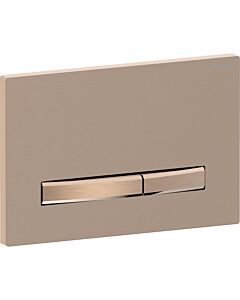 Geberit Sigma 50 Square Actuator plate 115670QB2 Cover plate brushed rose gold, plate/button rose gold, for dual flush