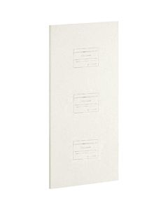 Geberit Gis Pro panel match2 461163005 130x60x1.8cm, résistant à l&#39;eau