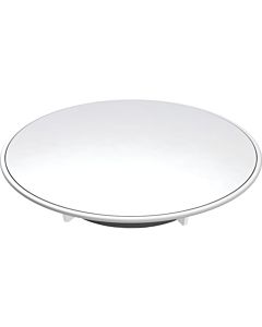 Geberit receveur de douche 150266211 plaque et anneau chromé brillant, hauteur d&#39;étanchéité 30 / 50mm