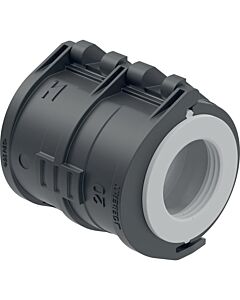 Brassard FlowFit Geberit 619722001 Ø25 mm, largeur 4,7 cm, longueur 4,5 cm