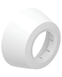 Geberit rosace murale 241508111 blanc -alpin, d = 40 / 85mm, H 37mm, profond, plastique, blanc