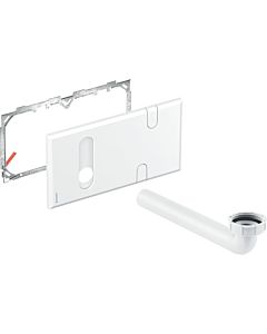 Geberit Abdeckplatte 116426111 weiß, für Waschtischarmatur mit UP-Funktionsbox, UP-Geruchsverschluss, Kunststoff