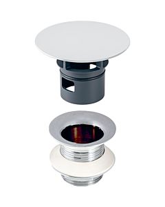 Geberit Schaftventil 152050211 chrom, 1 1/4" x 50 mm, mit Ablaufkappe