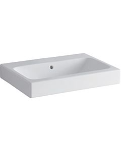 Geberit iCon Waschtisch 124063000 60 x 48,5 cm, weiss, ohne Hahnloch, mit Überlauf