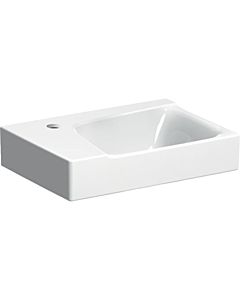 Geberit Xeno² hand wash basin 500528011 40x28cm, white KeraTect, tap hole left, without overflow