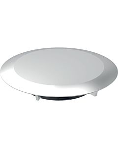 Geberit d90 Ablaufdeckel 150265461 mattverchromt, für Duschwannenablauf, Sperrwasserhöhe 30/50mm