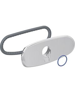 Geberit couvercle 250095211 avec jeu de joints, chromé brillant, pour AquaClean 8000