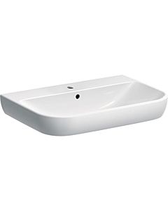 Geberit Smyle Waschtisch 500248011 weiss, 70x48cm, mit Hahnloch und Überlauf