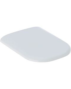 Geberit Smyle WC -Seat 500236011 white, with soft-close mechanism, chrome hinges