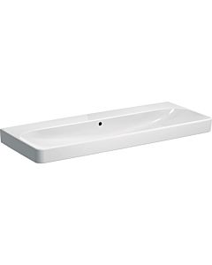 Geberit Smyle Square Waschtisch 500225018 weiß KeraTect, 120x48cm,ohne Hahnloch,mit Überlauf