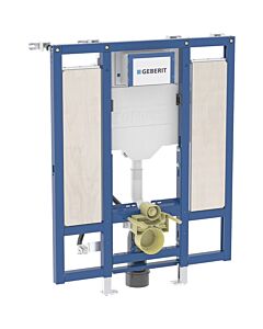 Geberit Duofix Wand-WC Element 112 cm 111375006  mit Sigma Unterputz-Spülkasten 12 cm, barrierefrei, für Stütz-/Haltegriffe