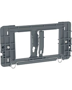 Geberit Highline Befestigungsrahmen 240068001 für Betätigungsplatte, schwarzer Rahmen