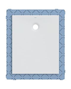 Geberit Olona rectangular shower tray 550909001 white/matt, 100 x 80 x 4 cm