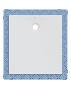 Geberit Olona rectangular shower tray 550910001 white/matt, 100 x 90 x 4 cm