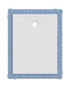 Geberit Olona rectangular shower tray 550914001 white/matt, 120 x 90 x 4 cm