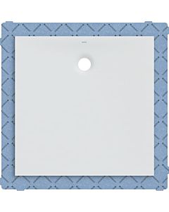 Geberit Olona Duschwanne 550902001 weiß/matt, quadratisch, 100 x 100 x 4 cm