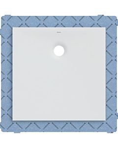 Geberit Olona shower tray 550900001 white/matt, square, 80 x 80 x 4 cm