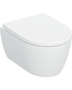 Geberit iCon wall-hung, deep flush WC 503049JT1 35.5x49cm, reduced projection, with WC seat, matt white