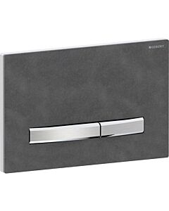 Geberit Sigma50 Betätigungsplatte 115788JM2 Mustang Schiefer, für 2-Mengen-Spülung