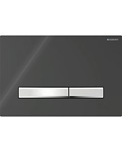 Geberit Sigma50 Betätigungsplatte 115788DW2 tiefschwarz RAL9005 , für 2-Mengen-Spülung