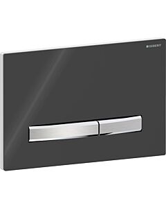 Geberit Sigma50 Betätigungsplatte 115788DW2 tiefschwarz RAL9005 , für 2-Mengen-Spülung