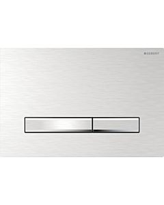 Geberit Sigma50 Betätigungsplatte 115788GH2 chrom gebürstet, für 2-Mengen-Spülung