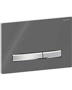 Geberit Sigma50 Betätigungsplatte 115788SD2 Rauchglas verspiegelt, für 2-Mengen-Spülung