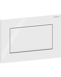 Geberit Sigma30 Betätigungsplatte 115893KJ1 weiß / hochglanz-verchromt