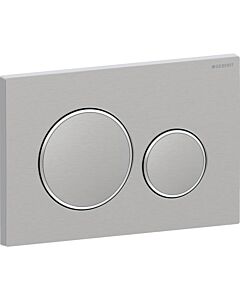 Geberit Sigma20 Betätigungsplatte 115889SN1 verschraubbar, Edelstahl gebürstet / poliert