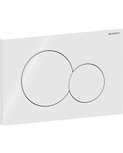 Geberit Sigma 01 Betätigungsplatte 115770115 weiss, für 2-Mengen-Spülung