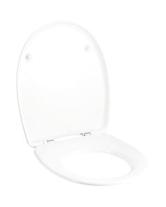 Geberit Virto WC-Sitz 573065000 weiss, Scharniere Metall, mit Absenkautomatik