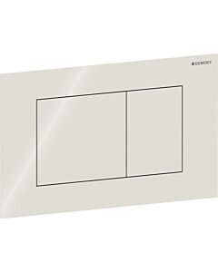 Geberit Sigma 40 Square Plaque de commande 115629JL1 Square , gris sable, pour double chasse, ronde