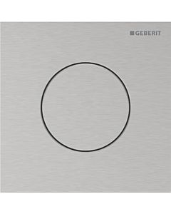 Geberit Typ 40 Betätigungsplatte 246118FW1 für. Urinalsteuerung, mit pneumatischer Spülauslösung, Round, gebürstet