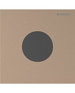 Geberit Typ 40 Abdeckplatte 246120QB1 für Urinalsteuerung IR, Round, rotgold gebürstet