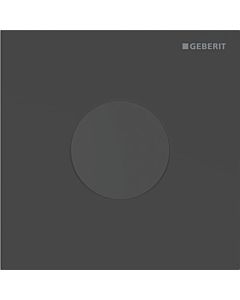 Geberit Typ 40 Urinal-Steuerung 116024141 elektronisch, Netzbetrieb, Round, schwarz matt / easy-to-clean-beschichtet