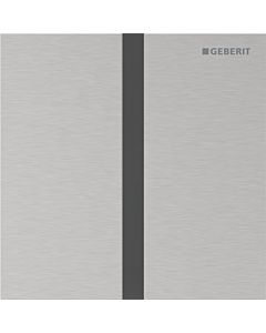 Geberit Type 40 urinal control 116227FW1 electronic, Square , brushed, easy-to-clean coated