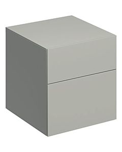 Geberit Xeno² armoire latérale 500504001 45x51x46,2cm, avec 2 tiroirs, mat/greige