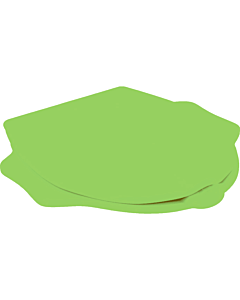 Geberit Bambini WC seat 573366000 with support function, turtle design, with soft-close mechanism, yellow-green