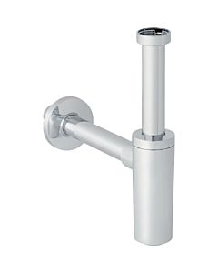 Geberit Tauchrohrgeruchsverschluss 151035211 1 1/4" x 40 mm, Abgang horizontal, für Waschbecken, hochglanz verchromt