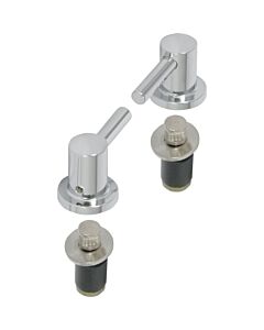 Jeu de charnières Geberit pour abattant de toilettes 246336001 (2 pièces)