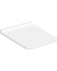 Geberit Xeno² WC-Sitz 500833011 weiß, Scharniere Messing verchromt, mit Absenkautomatik