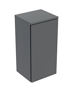 Geberit Renova Plan Seitenschrank 504043JK1 1 Tür, Anschlag links/rechts, Breite 33cm, Korpus/Front lava / lackiert seidenmatt