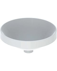 Geberit VariForm built-in washbasin 500703012 d= 40cm, without tap hole, overflow, round, white