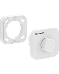 Geberit presse manuelle dissimulée blanc 888544111 alpin- blanc