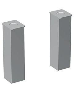 Geberit Möbelfüße Renova Compact 500550 Aluminium matt, 2 Stück