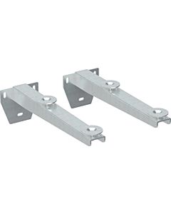Geberit Publica jeu de supports de montage 500250000 36 cm, avec repose-pieds réglables, 2 pièces
